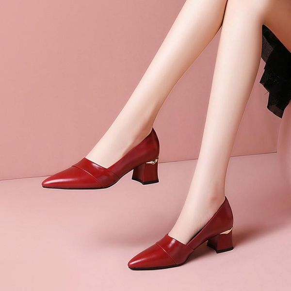 mljuese 2021 women pumps soft cow leather autumn spring slip on red color pointed toe square heel high heels pumps, Black
mljuese 2021 women pumps soft cow leather autumn spring slip on red color pointed toe square heel high heels pumps, Black