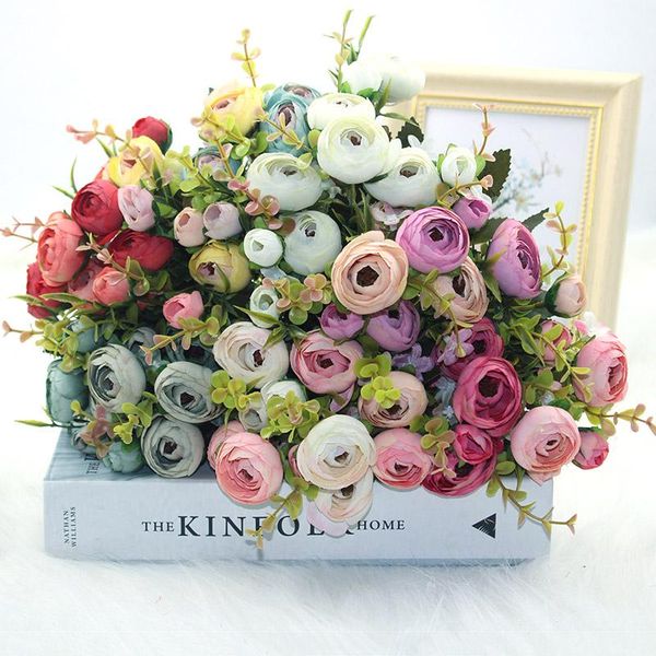 decorative flowers & wreaths selling 1pcs/5 fork simulation rose camellia home table setting wedding pearl bud flower decoration fake bouque
decorative flowers & wreaths selling 1pcs/5 fork simulation rose camellia home table setting wedding pearl bud flower decoration fake bouque