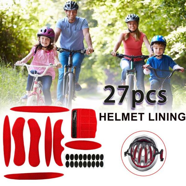 helmet padding foam kit 27 pcs universal helmet inner padding foam pads kit sealed red sponge for motorcycle bicycle accessories, Black
helmet padding foam kit 27 pcs universal helmet inner padding foam pads kit sealed red sponge for motorcycle bicycle accessories, Black