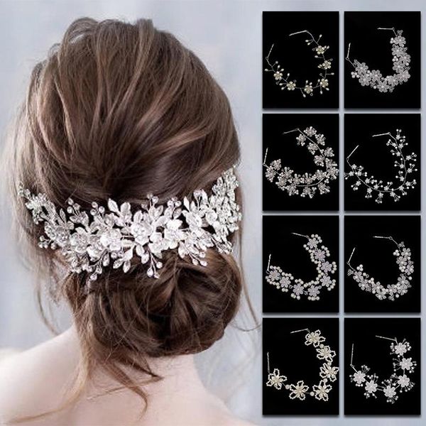 hair clips & barrettes pearl rhinestone women headband wedding accessories for bride tiara jewelry silver color hairband, Golden;silver
hair clips & barrettes pearl rhinestone women headband wedding accessories for bride tiara jewelry silver color hairband, Golden;silver