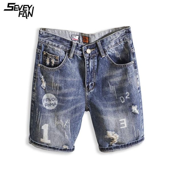 men's shorts mens summer blue denim short printed fashion ripped streetwear hip hop jeans distressed hole loose casual cowboy, White;black
men's shorts mens summer blue denim short printed fashion ripped streetwear hip hop jeans distressed hole loose casual cowboy, White;black