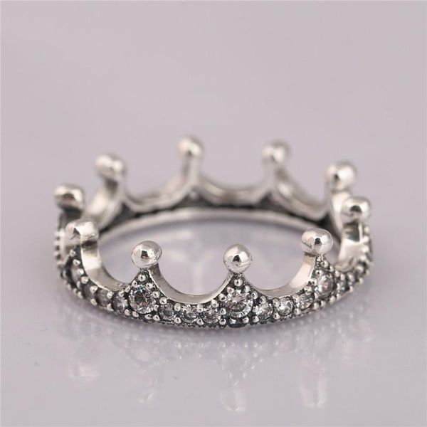 cluster rings 925 sterling silver ring enchanted crown with crystal for women wedding party gift diy jewelry, Golden;silver
cluster rings 925 sterling silver ring enchanted crown with crystal for women wedding party gift diy jewelry, Golden;silver