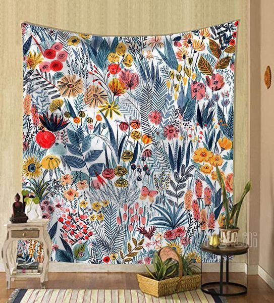 tapestries floral art tapestry hand painted background cloth polyester flowers wall hanging decor
tapestries floral art tapestry hand painted background cloth polyester flowers wall hanging decor