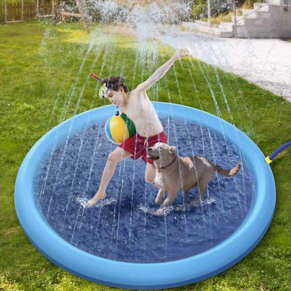 kennels & pens pet sprinkler pad play cooling mat swimming pool inflatable water spray tub summer cool dog bathtub accessories
kennels & pens pet sprinkler pad play cooling mat swimming pool inflatable water spray tub summer cool dog bathtub accessories
