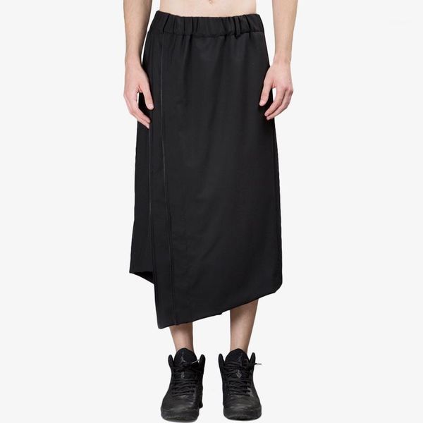 black irregular straight cropped trousers dark layered yamamoto japanese niche zipper hakama men men's pants 
black irregular straight cropped trousers dark layered yamamoto japanese niche zipper hakama men men's pants