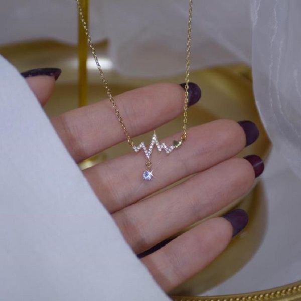 pendant necklaces necklace women's accessories kpop fashion water drop love temperament clavicle chain, Silver
pendant necklaces necklace women's accessories kpop fashion water drop love temperament clavicle chain, Silver