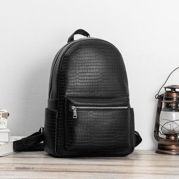 backpack for men commuter large-capacity bag lapwaterproof college student mens bookbag crocodile pattern fashion casual
backpack for men commuter large-capacity bag lapwaterproof college student mens bookbag crocodile pattern fashion casual