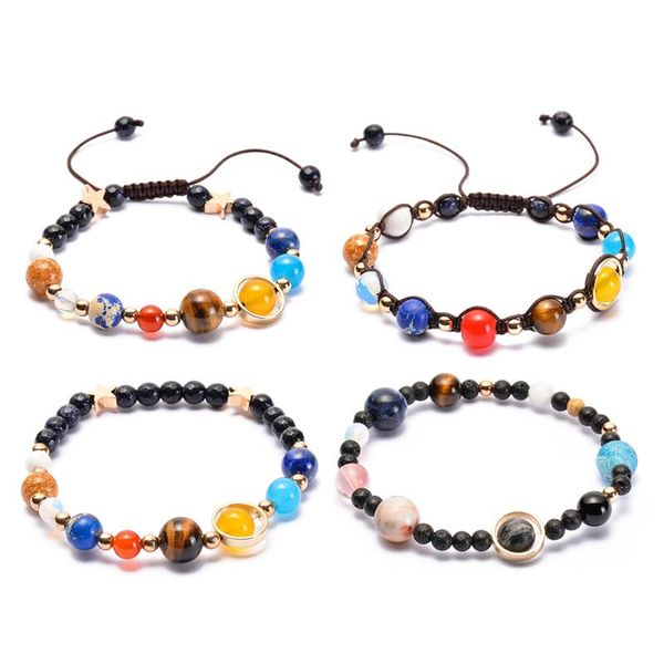 link, chain the eight planets bracelet universe galaxy moon star solar system natural beads stone ll@17, Black
link, chain the eight planets bracelet universe galaxy moon star solar system natural beads stone ll@17, Black