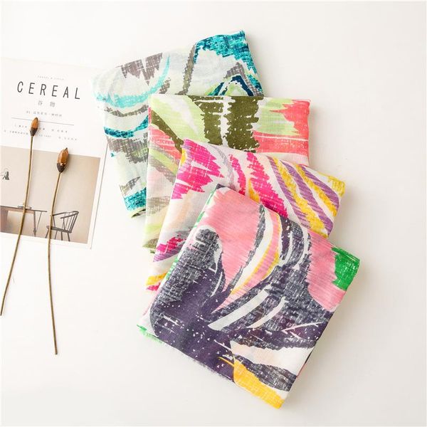 scarves 2021 women scarf fashion graffi ripple print cotton shawls lady thin light hijabs neck headband female foulard stoles, Blue;gray
scarves 2021 women scarf fashion graffi ripple print cotton shawls lady thin light hijabs neck headband female foulard stoles, Blue;gray
