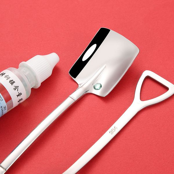 10pcs stainless steel iron shovel spoon coffee ice cream spoon retro cute square head spoon kitchen gadget
10pcs stainless steel iron shovel spoon coffee ice cream spoon retro cute square head spoon kitchen gadget