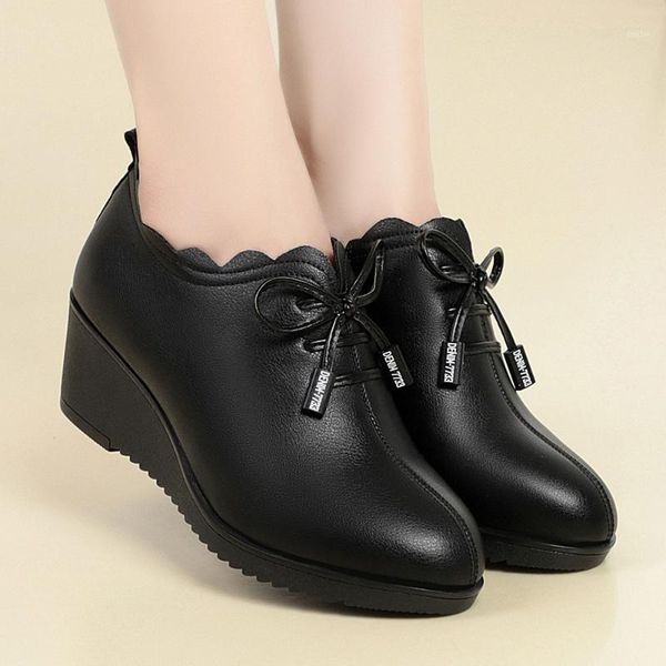 dress shoes olomlb womens pointed toe real leather wedge high heel mother pumps black soft lace up low plus size
dress shoes olomlb womens pointed toe real leather wedge high heel mother pumps black soft lace up low plus size