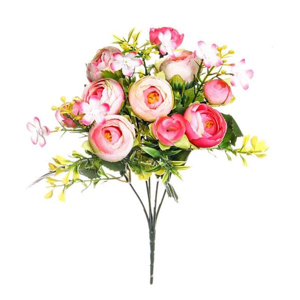 6heads/bouquet artificial flowers rose vivid flores artificiales fake silk rose bridal wedding decor wreath gland home
6heads/bouquet artificial flowers rose vivid flores artificiales fake silk rose bridal wedding decor wreath gland home