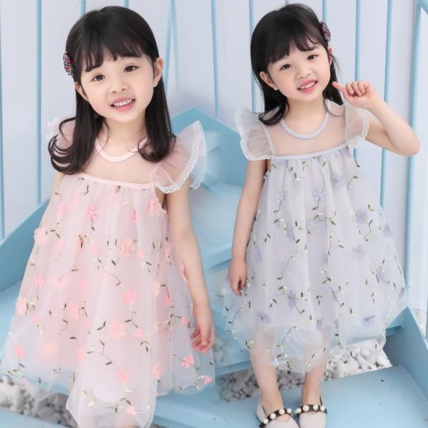 girl's dresses korean style summer baby girl children kids fashion sweet princess thin mesh fabric design dress, Red;yellow
girl's dresses korean style summer baby girl children kids fashion sweet princess thin mesh fabric design dress, Red;yellow