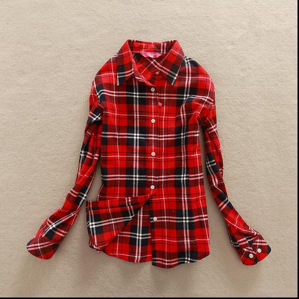 2021 new autumn long sleeve womens cotton plaid shirt turn down collar shirt blusas feminino ladies blouses fashion, White
2021 new autumn long sleeve womens cotton plaid shirt turn down collar shirt blusas feminino ladies blouses fashion, White