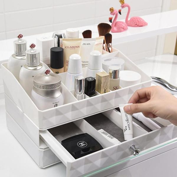 bathroom storage & organization double layers plastic makeup box lipstick cosmetics brush organizer gifts for woman femal girls
bathroom storage & organization double layers plastic makeup box lipstick cosmetics brush organizer gifts for woman femal girls