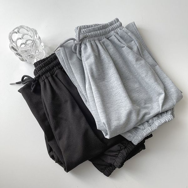 new 2021 spring casual women harem sweat high waist grey black legged loose elastic cotton pants 5rzc, Black;white
new 2021 spring casual women harem sweat high waist grey black legged loose elastic cotton pants 5rzc, Black;white