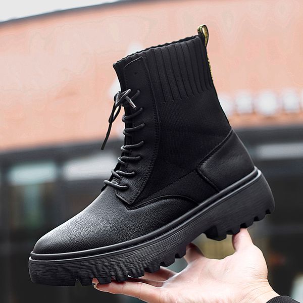 men martin boots high-leather black fashion cotton shoes casual men shoes thick bottom high-quality men boots 38-47 ronglai
men martin boots high-leather black fashion cotton shoes casual men shoes thick bottom high-quality men boots 38-47 ronglai
