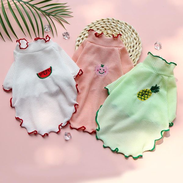 dog apparel green clothes shirt breathable pet clothing fashion puppy costume fruit embroidery yorkshire trendy boy girl ropa para perro
dog apparel green clothes shirt breathable pet clothing fashion puppy costume fruit embroidery yorkshire trendy boy girl ropa para perro