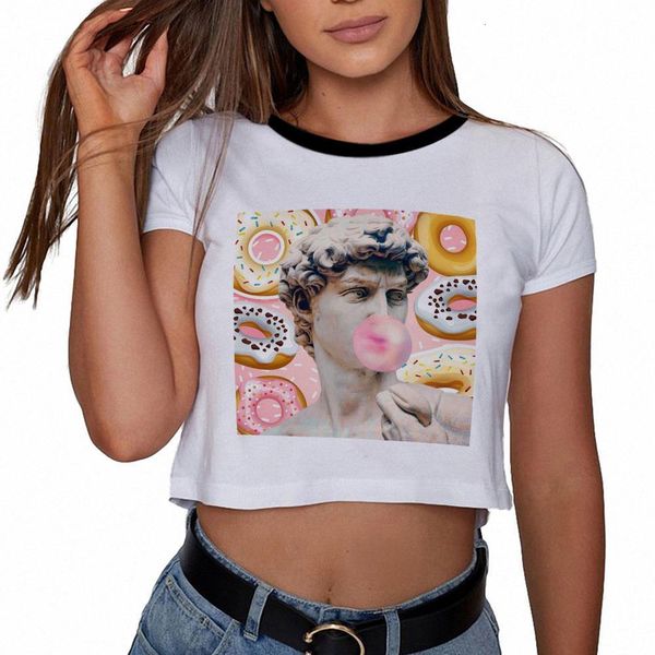 czccwd summer 2021 woman david michelangelo harajuku fashion statue bubble gum print vintage tumblr aesthetic crop t shirt, White
czccwd summer 2021 woman david michelangelo harajuku fashion statue bubble gum print vintage tumblr aesthetic crop t shirt, White