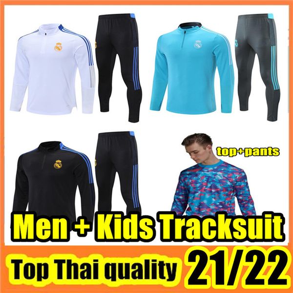 2022 real madrid soccer tracksuit kids football training suit men chandal futbol 21/22 hazard asensio isco youth survêtement, Black
2022 real madrid soccer tracksuit kids football training suit men chandal futbol 21/22 hazard asensio isco youth survêtement, Black