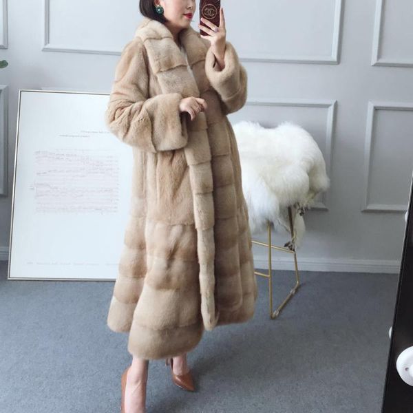 women's fur & faux imported long female 2021 outerwear coats autumn and winter, Black
women's fur & faux imported long female 2021 outerwear coats autumn and winter, Black