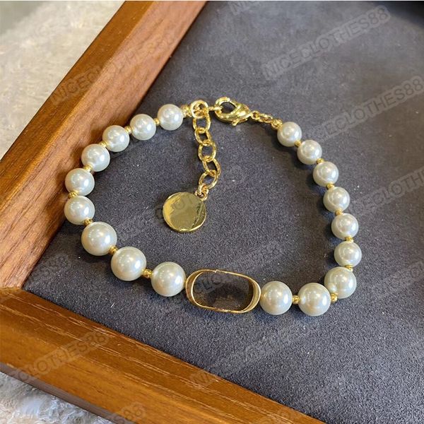 the same letter pearl bracelet of d fashion stars slave link wrist chains for women, Black
the same letter pearl bracelet of d fashion stars slave link wrist chains for women, Black