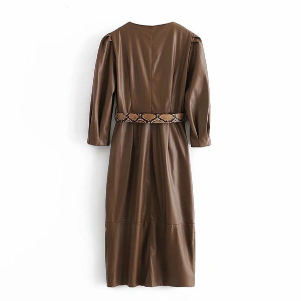 vintage stylish women pu faux leather with belted mini dress fashion v neck long sleeve buttons female dresses ves d2fl, Black;gray
vintage stylish women pu faux leather with belted mini dress fashion v neck long sleeve buttons female dresses ves d2fl, Black;gray