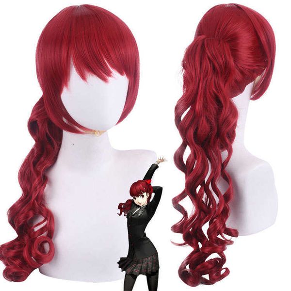 anecdote of the godds shengda 5 the royal p5r fangzexia cos wig red micro curly long hair, Black
anecdote of the godds shengda 5 the royal p5r fangzexia cos wig red micro curly long hair, Black