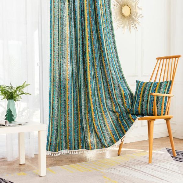 curtain & drapes boho style decor cotton linen finished curtains with tassels for living room blinds bedroom bay window
curtain & drapes boho style decor cotton linen finished curtains with tassels for living room blinds bedroom bay window