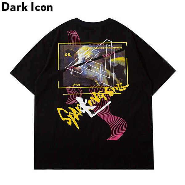 print hip hop tee shirts summer round neck hipster t-shirt black grey 2colors 210603, White;black
print hip hop tee shirts summer round neck hipster t-shirt black grey 2colors 210603, White;black