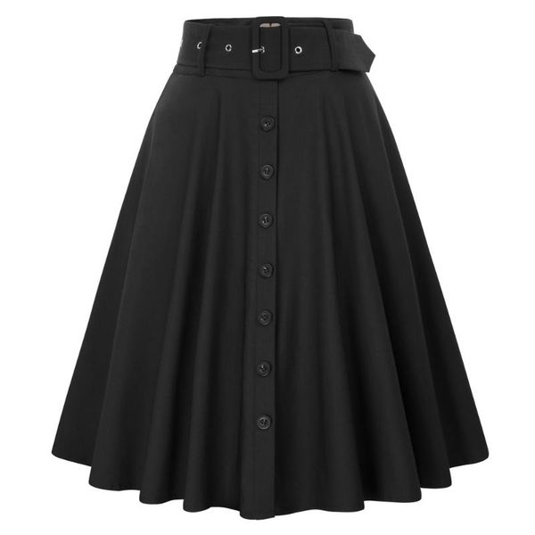 skirts party skirt ladies skater swing womens high waist with belt a-line buttons office cocktail, Black
skirts party skirt ladies skater swing womens high waist with belt a-line buttons office cocktail, Black