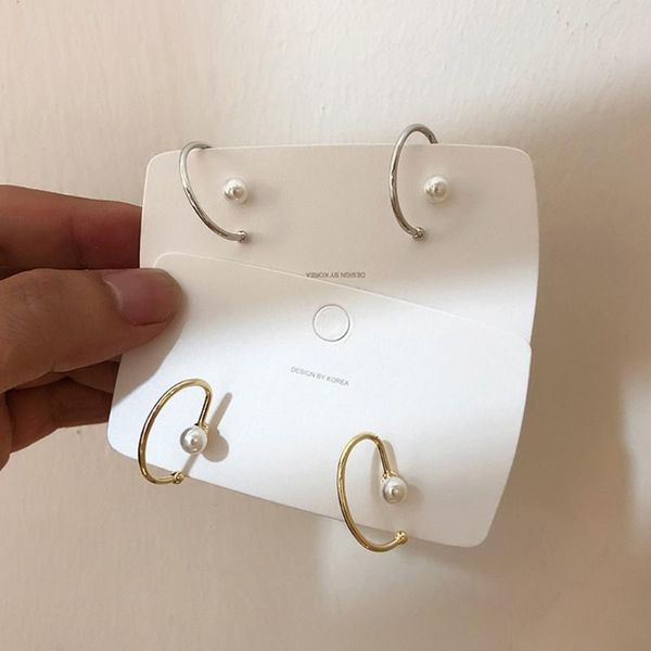 2021 new arrival trendy round exquisite pearl round c-shaped simple stud earrings for women fashion crystal jewelry, Silver
2021 new arrival trendy round exquisite pearl round c-shaped simple stud earrings for women fashion crystal jewelry, Silver