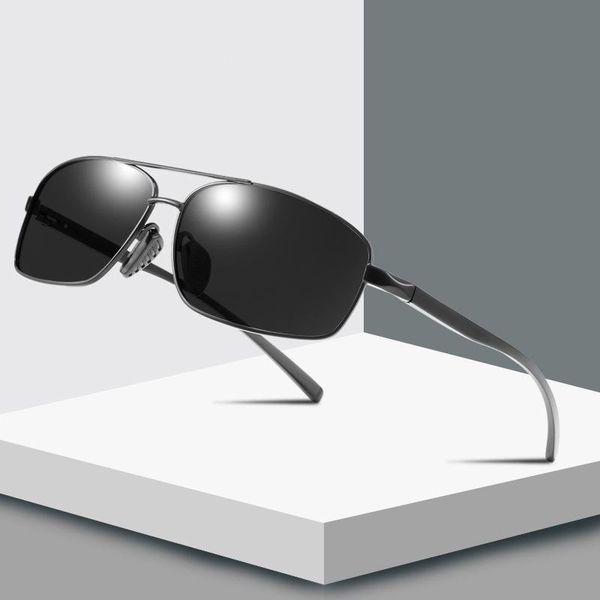 sunglasses polarized uv400 for men aluminum magnesium square glasses driver driving shades gafas de sol para hombre, White;black
sunglasses polarized uv400 for men aluminum magnesium square glasses driver driving shades gafas de sol para hombre, White;black