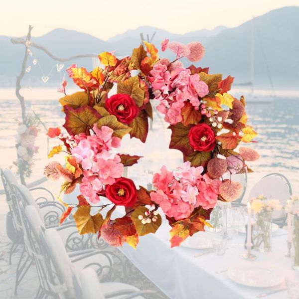 decorative flowers & wreaths 1pc artificial peony wreath autumn wall hanging garland silk flower for home decor (colorful)
decorative flowers & wreaths 1pc artificial peony wreath autumn wall hanging garland silk flower for home decor (colorful)