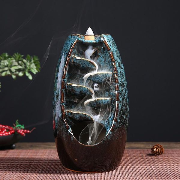 fragrance lamps incense burner speckle pattern backflow waterfall smoke water fall ceramic holder home decor christmas gift
fragrance lamps incense burner speckle pattern backflow waterfall smoke water fall ceramic holder home decor christmas gift