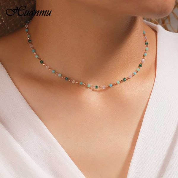 chains jewelry simple wild small fresh green beaded square shape and round bead necklace necklaces, Silver
chains jewelry simple wild small fresh green beaded square shape and round bead necklace necklaces, Silver