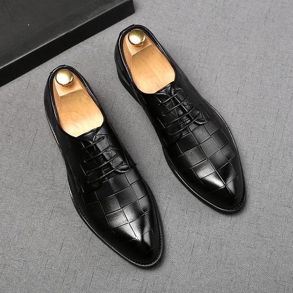dress shoes pointed toe flat for men knurling male wedding prom homecoming zapatos hombre vestir, Black
dress shoes pointed toe flat for men knurling male wedding prom homecoming zapatos hombre vestir, Black