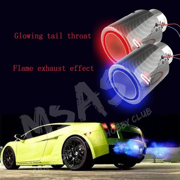 manifold & parts luminous tail throat with lamp car exhaust pipe modified carbon fiber spray fire high temperature universal flame
manifold & parts luminous tail throat with lamp car exhaust pipe modified carbon fiber spray fire high temperature universal flame