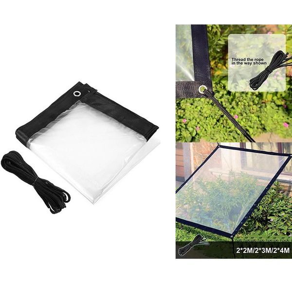 other garden supplies waterproof transparent tarpaulin with eyelet canopies and straps
other garden supplies waterproof transparent tarpaulin with eyelet canopies and straps