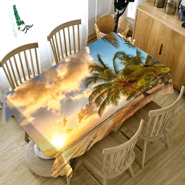 table cloth summer sunset printed tablecloth coconut tree scenery pattern round thicken fabric rectangular cover tf055
table cloth summer sunset printed tablecloth coconut tree scenery pattern round thicken fabric rectangular cover tf055