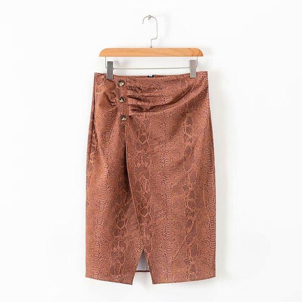 skirts asds women snake print midi skirt faldas mujer animal pattern buttons gethered female casual chic mid calf wqz55332, Black
skirts asds women snake print midi skirt faldas mujer animal pattern buttons gethered female casual chic mid calf wqz55332, Black