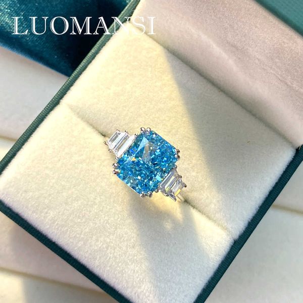 luomansi real s925 sterling silver moissanite gemstone diamond wedding ring women's high jewelry whole, Golden;silver
luomansi real s925 sterling silver moissanite gemstone diamond wedding ring women's high jewelry whole, Golden;silver