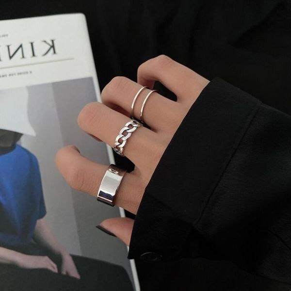 3pcs/pack out resizable rings set for women man bands wedding jewelry hip-hop rock metal round 2021 new geometric gifts, Slivery;golden
3pcs/pack out resizable rings set for women man bands wedding jewelry hip-hop rock metal round 2021 new geometric gifts, Slivery;golden