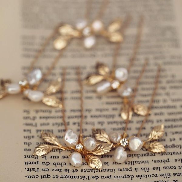 hair clips & barrettes freshwater pearls headpieces baroque pins brides gold color flower leaf hairpins wedding accessories bridal jewelry, Golden;silver
hair clips & barrettes freshwater pearls headpieces baroque pins brides gold color flower leaf hairpins wedding accessories bridal jewelry, Golden;silver