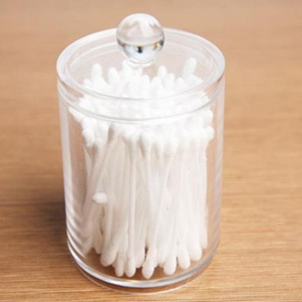 transparent cotton and swab dispenser acrylic round container pads holder jar makeup organizer storage boxes & bins
transparent cotton and swab dispenser acrylic round container pads holder jar makeup organizer storage boxes & bins