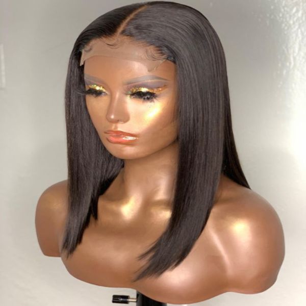 natural color short straight bob synthetic lace front wig for women with baby hair heat resistant fiber hair cosplay 180 density, Black;brown
natural color short straight bob synthetic lace front wig for women with baby hair heat resistant fiber hair cosplay 180 density, Black;brown