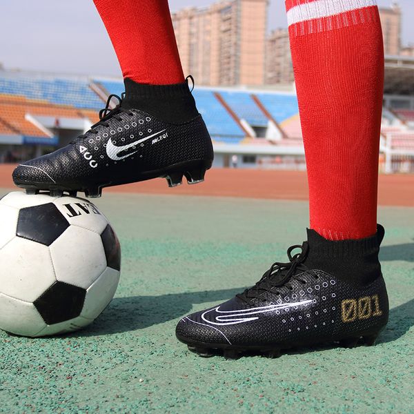men sneakers indoor training football boots man high ankle socks fustal cleats fg and tf botas hombre boys kids soccer shoes
men sneakers indoor training football boots man high ankle socks fustal cleats fg and tf botas hombre boys kids soccer shoes