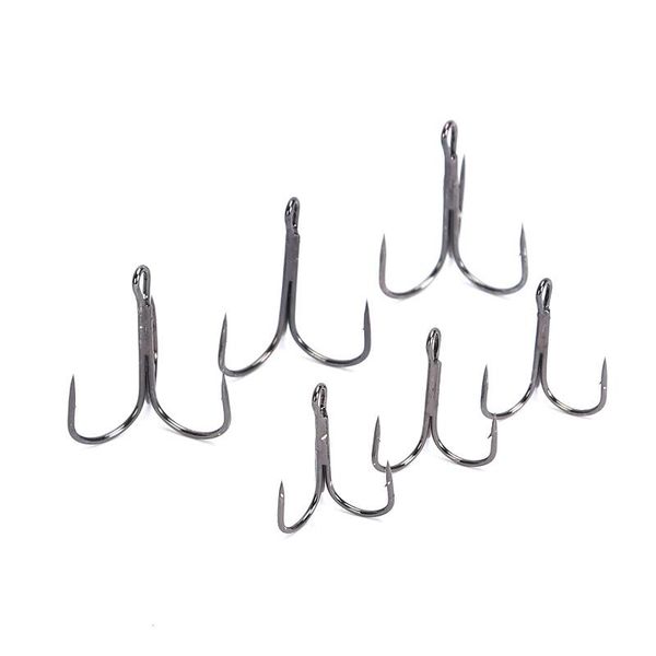 100pcs fishing hook sharpened treble hook high carbon steel silver size 2# 4# 6# 8# 10# 12#
100pcs fishing hook sharpened treble hook high carbon steel silver size 2# 4# 6# 8# 10# 12#