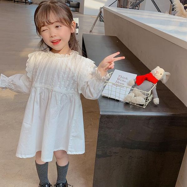 2021 spring new arrival girls long sleeve white dress kids korean design dress kids clothes, Red;yellow
2021 spring new arrival girls long sleeve white dress kids korean design dress kids clothes, Red;yellow