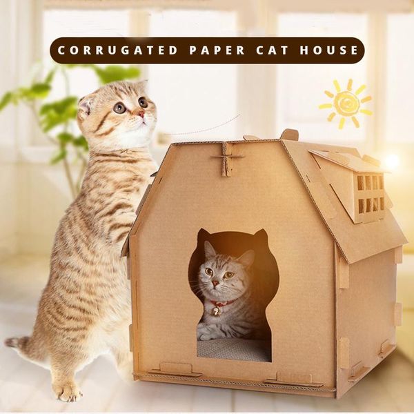 cat furniture & scratchers idyllife corrugated paper house scratch board nest playing toy for kittens cats scratcher scratching bed mat cave
cat furniture & scratchers idyllife corrugated paper house scratch board nest playing toy for kittens cats scratcher scratching bed mat cave